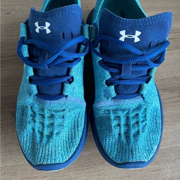 Under Armour Blue Sneakers with Breathable Mesh - Picture 1 of 9